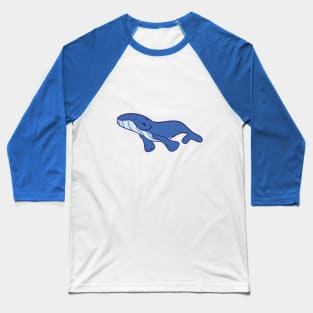 Humpback Whale Baseball T-Shirt